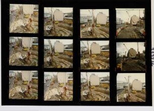 U-Bahn - Baulos Oberbilker Markt, Düsseldorf, 1995