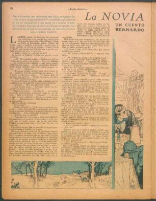 La novia del salvaje : Un cuento trágico de Bernardo Rolt