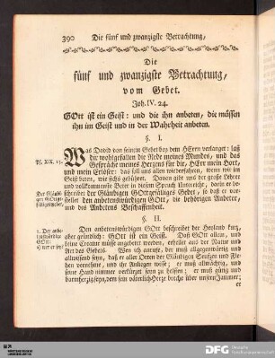 Die fünf und zwanzigste Betrachtung [...]