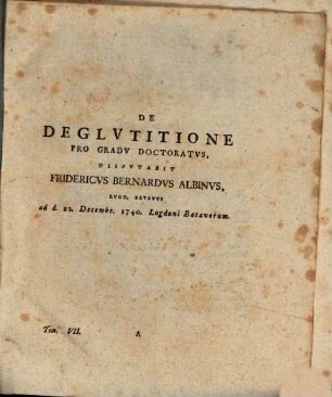 De deglutitione