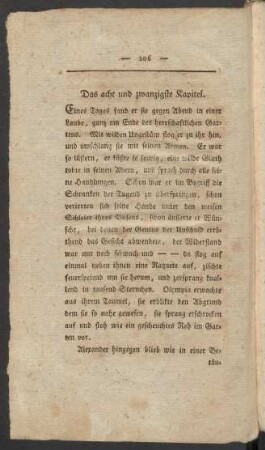 Das acht und zwanzigste Kapitel