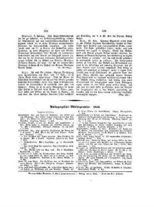 Pädagogische Bibliographie : 1851