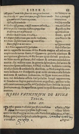 Ode XV.
