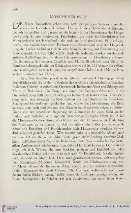 Münchener Brief