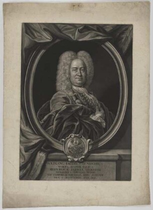 Bildnis des Wolfgang Iacobus Ienischius