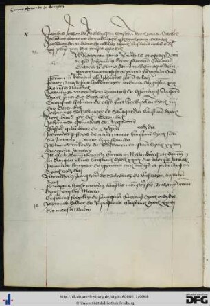 [fol. 33] Rektorat Johannes Kerer 1481/82