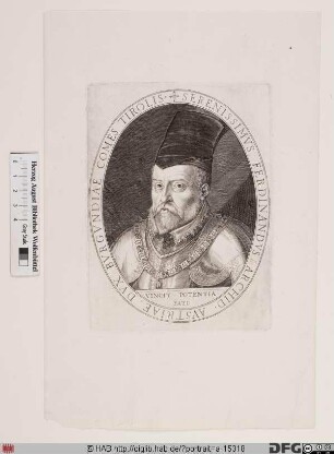 Bildnis Ferdinand, Erzherzog von Tirol