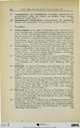 Textilien (Nr. 295-303)