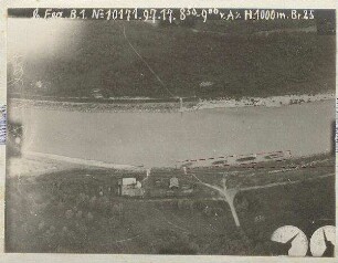 Fähre über die Isar bei Ismaning (1000 m)