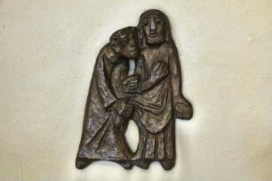 Kreuzweg mit fünfzehn Stationen — Christus wird seiner Kleider beraubt