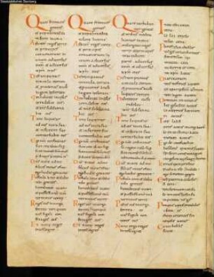 Psalterium quadrupartitum - Staatsbibliothek Bamberg Msc.Bibl.44