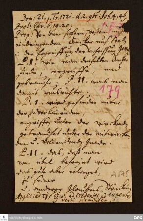 Disposition der Predigt von August Hermann Francke über Joh 4,46f.