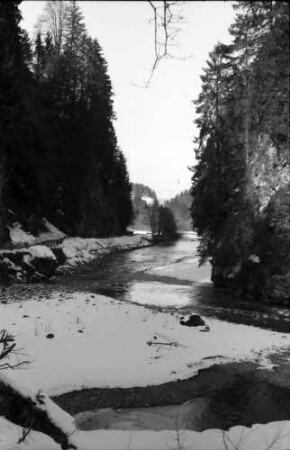 Tiefenbach: Eingang zur Breitachklamm