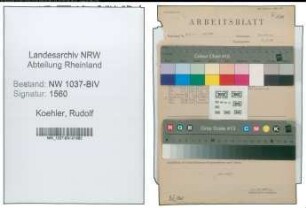 Entnazifizierung Rudolf Koehler , geb. 02.11.1890 (Lehrer)