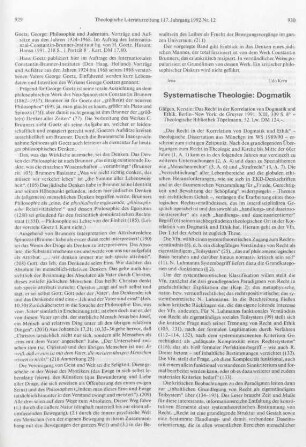 929-930 [Rezension] Goetz, George, Philosophie und Judentum