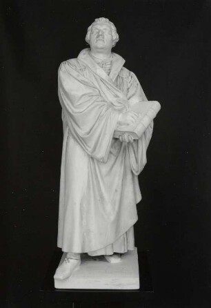 Luther-Statue für das Denkmal in Worms