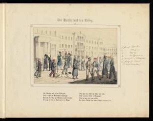 II. Der Bursch lauft in's Colleg.