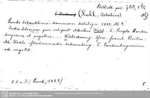 Bibliothecae privatae 0755,1.f