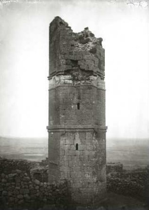 Salkhad. Große Moschee. Minarett
