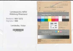 Entnazifizierung Victor Lendecke , geb. 08.08.1894 (Vertreter)