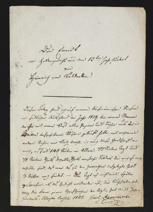 Über die Hs. und ihre Erwerbung 1819
