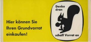Hier können Sie Ihren Grundvorrat einkaufen!