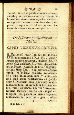 Caput Vigesimum Primum. - Caput Vigesimum Tertium.