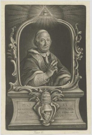 Bildnis Pivs VI. Braschivs, Pont. Max