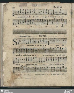 XXVII. Si non humiliter; SWV 79