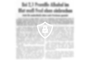Bei 2,1 Promille Alkohol im Blut muß [Name maskiert] einbrechen