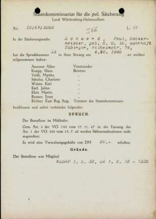 Schwend, Paul