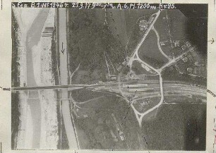 Bahnhof Großhesselohe mit Isarbrücke (1200 m)