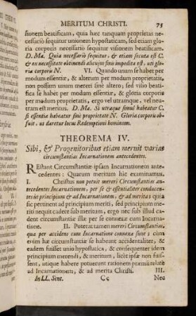 73-78, Theorema IV