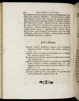 Libri Antiqui.