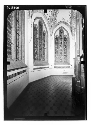 Warin. Stiftskirche (1874-1878). Chor