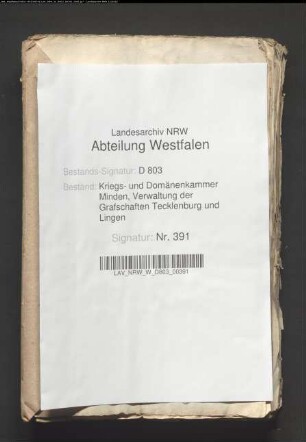Reparatur der Mühlen zu Lienen