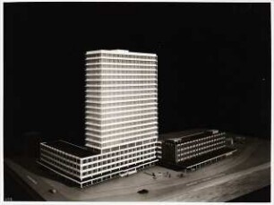 Geschäftshaus Martin-Luther-Straße/Kleiststraße (Philips/Berlin Center), Berlin-Schöneberg: Modellansicht
