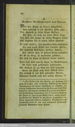 Aeußere Beschaffenheit des Oybins