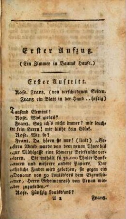 Reue und Ersatz : Ein Original-Schauspiel in vier Aufzügen