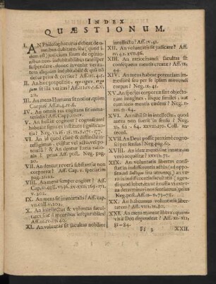 Index Quaestionum.
