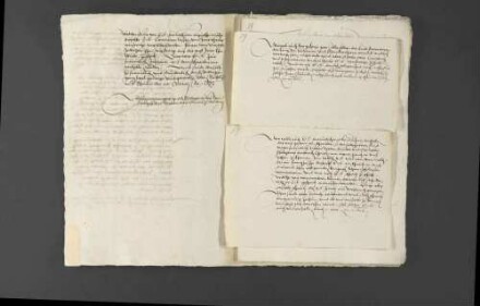 Bemühungen Herzog Christophs von Württemberg und Pfalzgraf Wolfgangs um den in spanischer Gefangenschaft befindlichen Rhein- und Wildgrafen Johann Philipp auszulösen und nach zweijähriger Verstrickung wieder zu befreien.