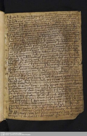 Fragment eines Kommentars zum Matthäusevangelium (Beginn)