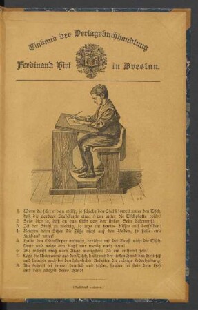 Einband der Verlagsbuchhandlung