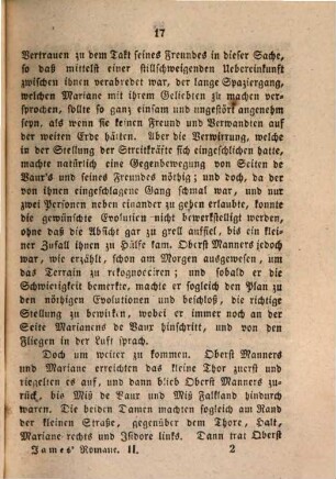 G. P. R. James' Romane, 2. Der Zigeuner ; 2