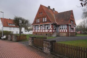 Wohnhaus (Wohnhaus, Fachwerk); Gemünden, Lindenstraße 33