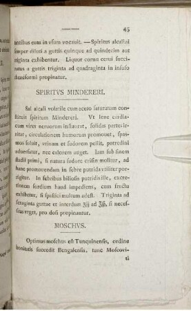 Moschus.