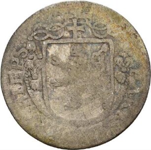 Halbbatzen des Erzbischofs Paris Graf von Lodron von Salzburg, 1623