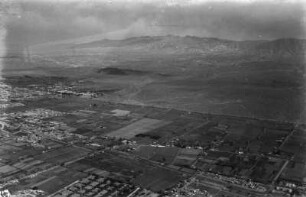 Luftaufnahme Mendoza : Blick auf die Stadt Mendoza aus der Luft.
