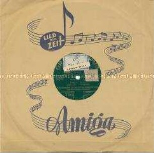 Amiga - Lied der Zeit, Plattenhülle