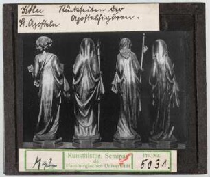 Köln: St. Aposteln, Rückseite der Apostelfiguren